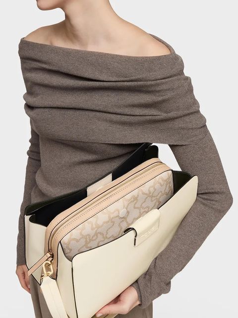 Tous torebka Kaos Icon kolor beżowy 2002355201