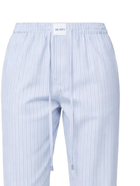 The Attico drawstring striped trousers - Blue - zdjęcie produktu nr 2
