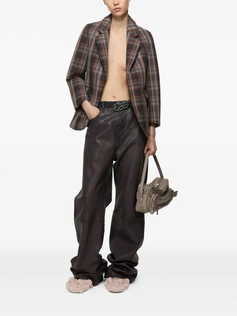 Acne Studios leather trousers - Brown