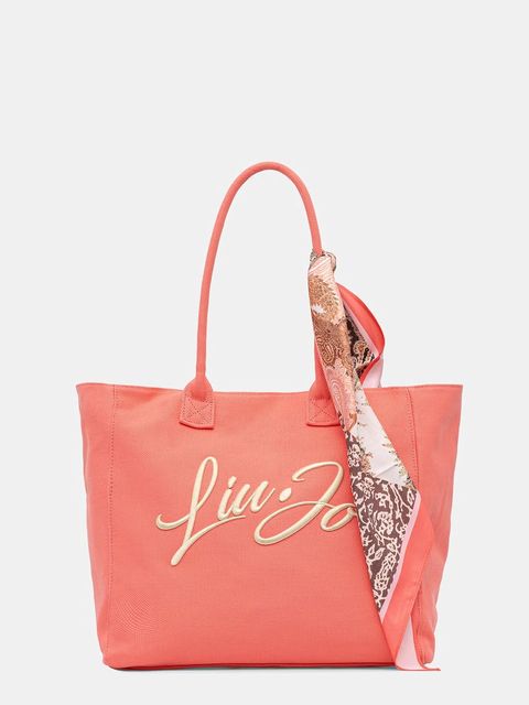 Liu Jo torebka shopper damska bawełniana - zdjęcie produktu nr 2