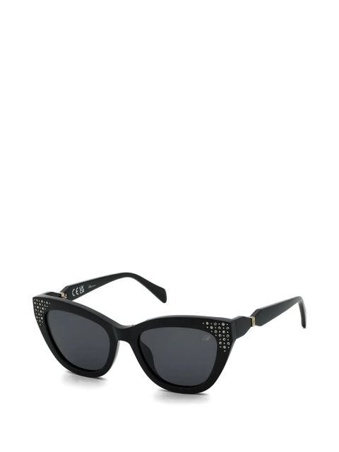 Blumarine cat-eye-frame embellishment sunglasses - Black - zdjęcie produktu nr 2