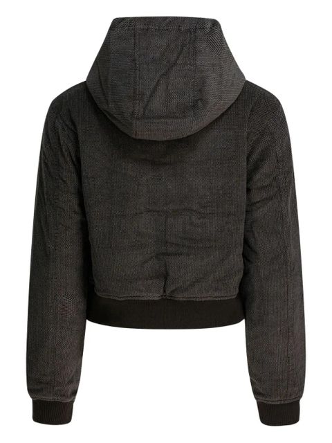 OUR LEGACY hooded buckle-detail jacket - Brown