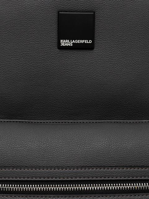Karl Lagerfeld Jeans plecak kolor szary duży gładki A3M30335 - zdjęcie produktu nr 2