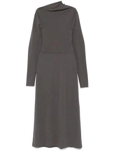 TOTEME draped jersey dress - Grey - zdjęcie produktu nr 1