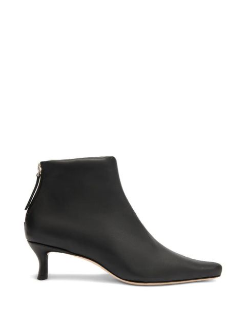 BY FAR Kitten Stevie 22 seam zip leather ankle boots - Black - zdjęcie produktu nr 1