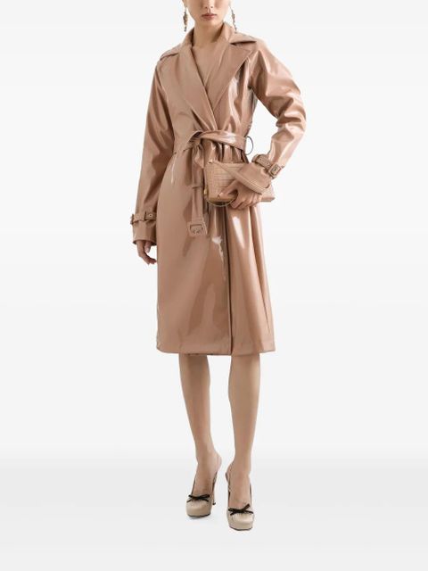 Dolce & Gabbana belted trench coat - Brown - zdjęcie produktu nr 2