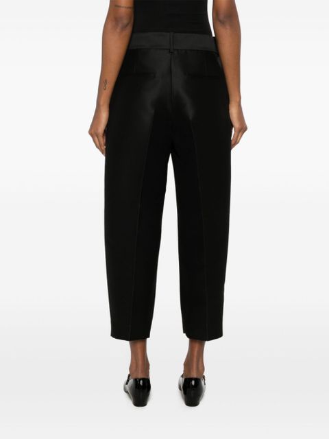 KHAITE Cam trousers - Black