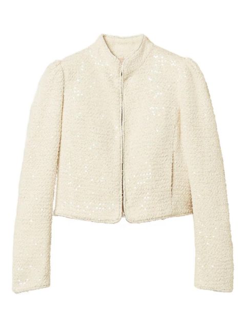TWINSET bouclé sequin jacket - Neutrals - zdjęcie produktu nr 1