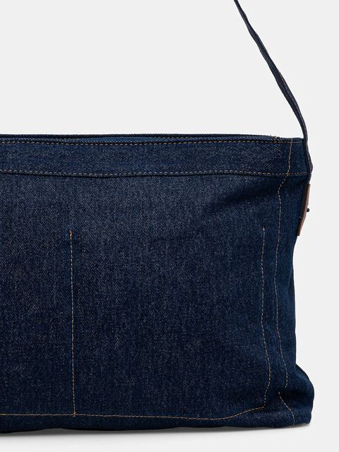Levi's torba jeansowa kolor granatowy 002GV-0001