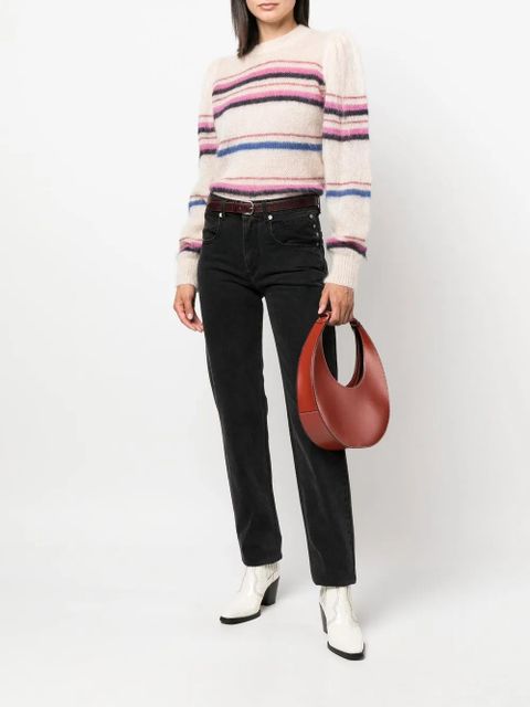 MARANT ÉTOILE Vendelia straight-leg jeans - Black