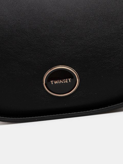 Twinset torebka kolor czarny 252TD8290 - zdjęcie produktu nr 2