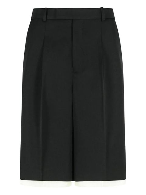 Róhe pleated front shorts - Black - zdjęcie produktu nr 1