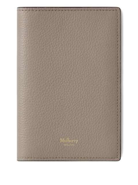 Mulberry leather passport cover - Neutrals - zdjęcie produktu nr 1