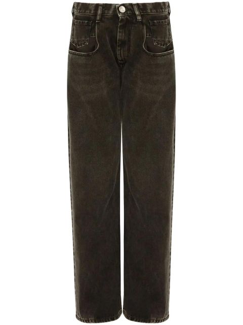 Maison Margiela straight-leg jeans - Black - zdjęcie produktu nr 1