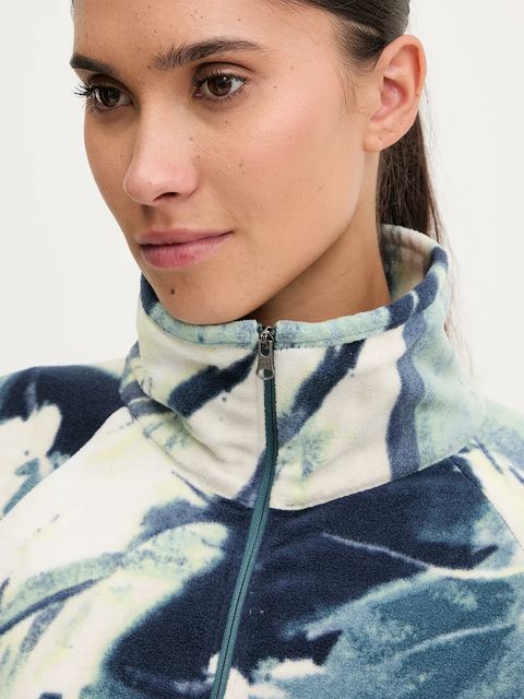 Columbia bluza sportowa Glacial IV kolor turkusowy wzorzysta 1802161