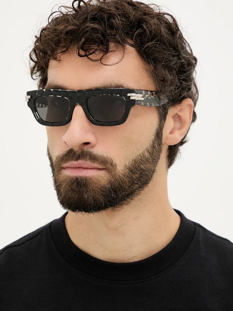 Bottega Veneta okulary przeciwsłoneczne kolor czarny BV1321S