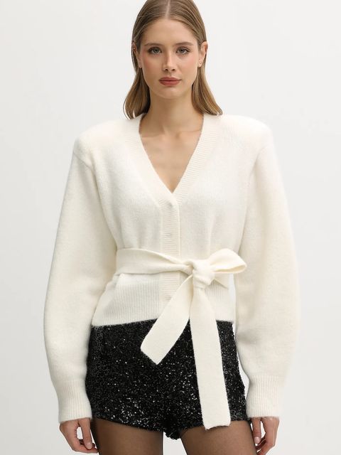 Never Fully Dressed szorty damskie kolor czarny gładkie high waist NFDTR562