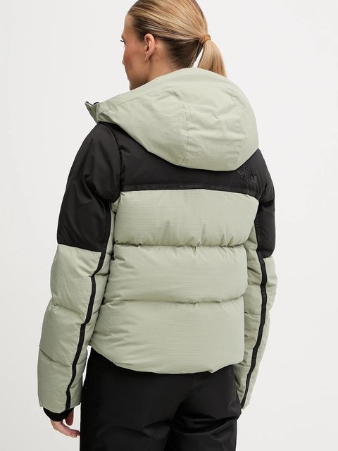 The North Face kurtka narciarska puchowa Cold Spell kolor zielony NF0A87WTD5N1 - zdjęcie produktu nr 2