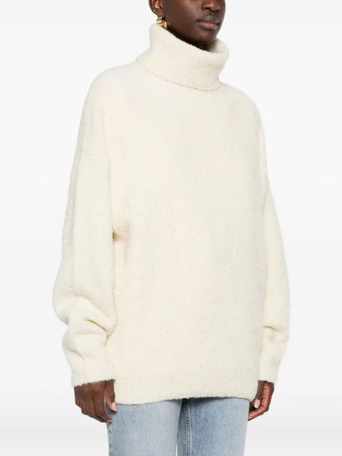 TOTEME turtleneck sweater - White