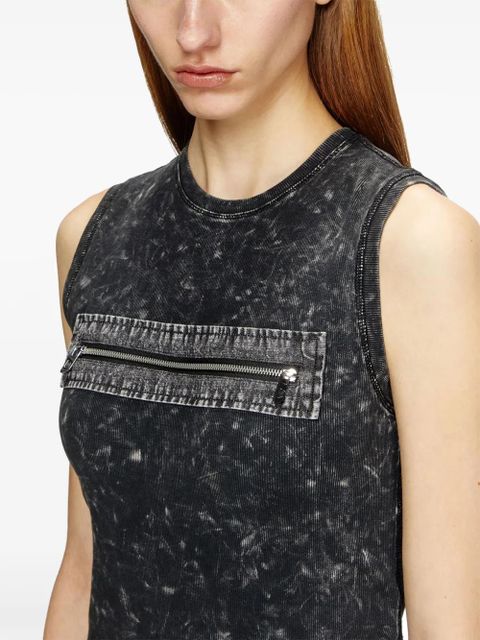 Diesel D-Pra midi dress - Black