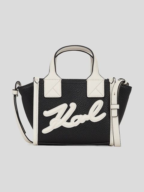 Karl Lagerfeld torebka K/SKUARE kolor czarny A3W30028 - zdjęcie produktu nr 1