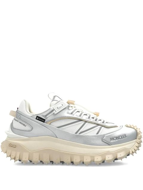 Moncler Trailgrip GTX leather sneakers - Silver - zdjęcie produktu nr 1