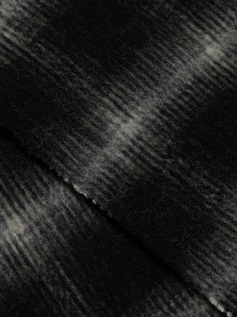 Tommy Jeans szalik z dodatkiem wełny damski kolor czarny wzorzysty AW0AW17904