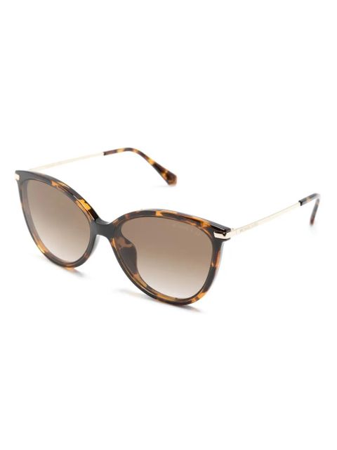 Michael Kors tortoiseshell-effect cat-eye sunglasses - Brown - zdjęcie produktu nr 2