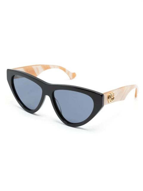 Gucci Eyewear cat-eye frame sunglasses - Black - zdjęcie produktu nr 2