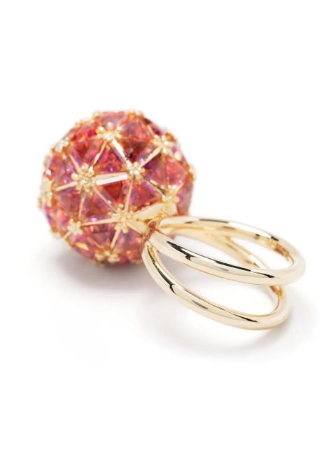Swarovski Curiosa cocktail ring - Red