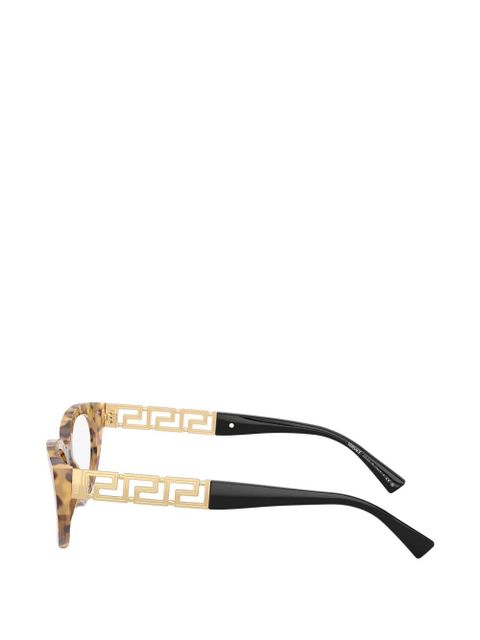 Versace tortoiseshell glasses - Brown