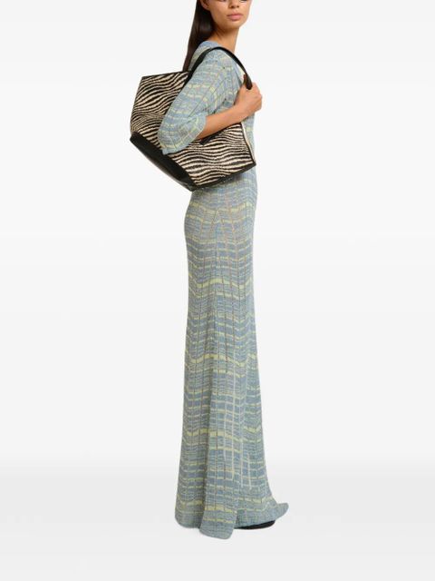 Marni two-tone waves shoulder bag - Black - zdjęcie produktu nr 2