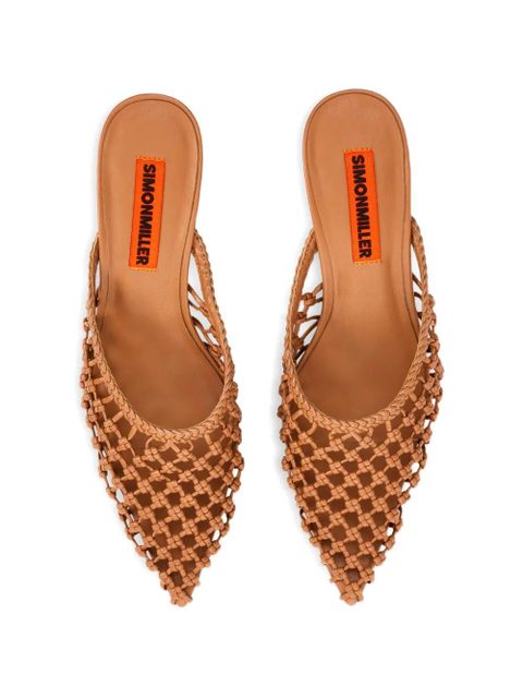 Simon Miller Gala knotted mules - Neutrals - zdjęcie produktu nr 2