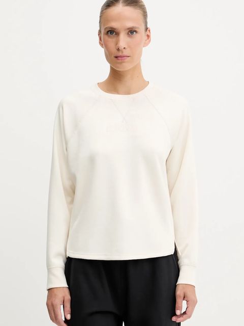 Dkny bluza damska kolor beżowy z nadrukiem DP5T9976 - zdjęcie produktu nr 1