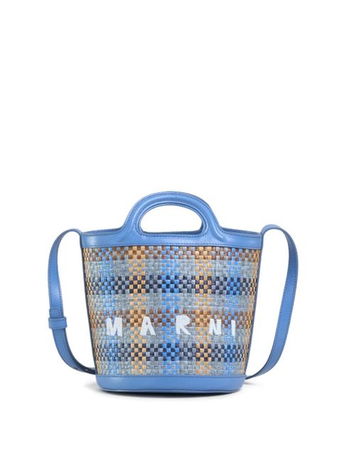 Marni woven tote bag - Blue