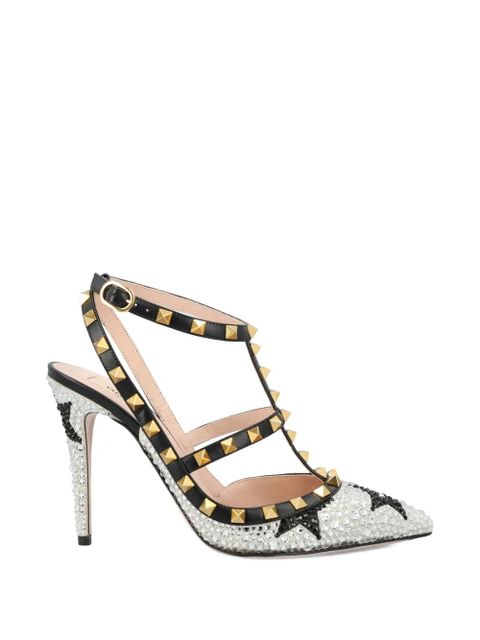 Valentino Garavani Rockstud star-motif embellished pumps - White - zdjęcie produktu nr 1