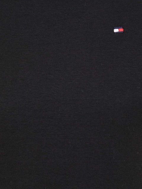 Tommy Hilfiger t-shirt bawełniany damski kolor czarny WW0WW40587