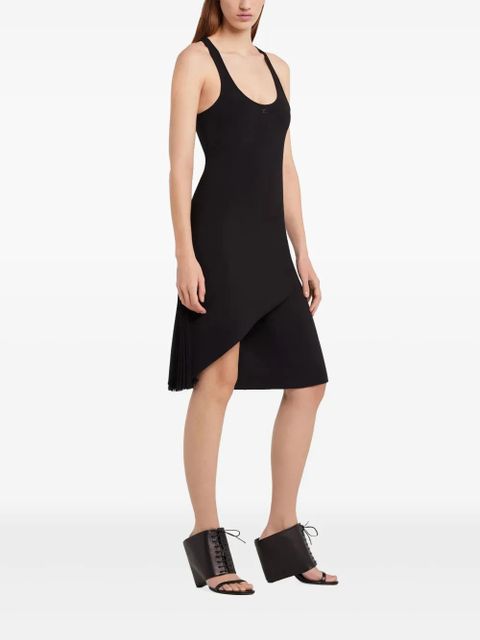 Courrèges Infinity midi dress - Black