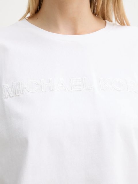 MICHAEL Michael Kors t-shirt bawełniany damski kolor biały MT551VJ2ZU