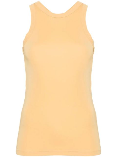 TOTEME sleeveless crepe tank top - Yellow - zdjęcie produktu nr 1