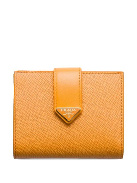 Prada small Saffiano leather wallet - Orange - zdjęcie produktu nr 1