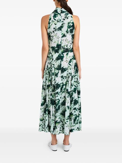 Proenza Schouler Adelide printed midi dress - Green