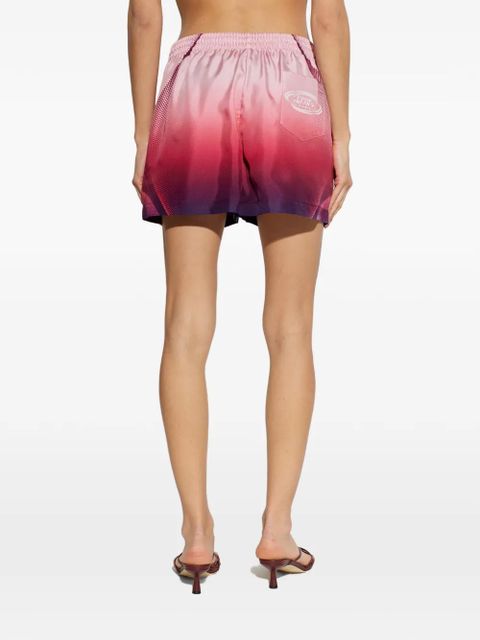 Casablanca graphic-print shorts - Pink