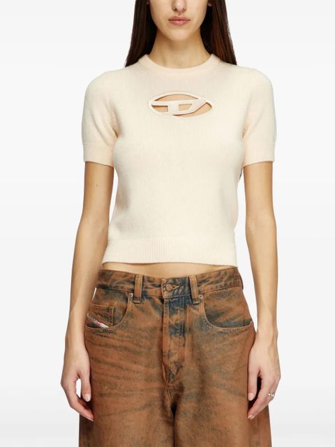 Diesel M-Argarin-SS knitted top - Neutrals - zdjęcie produktu nr 2