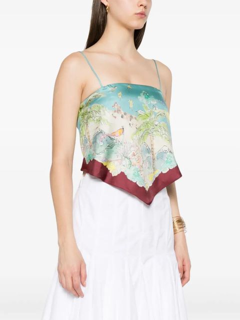 ALEMAIS Daria top - Blue