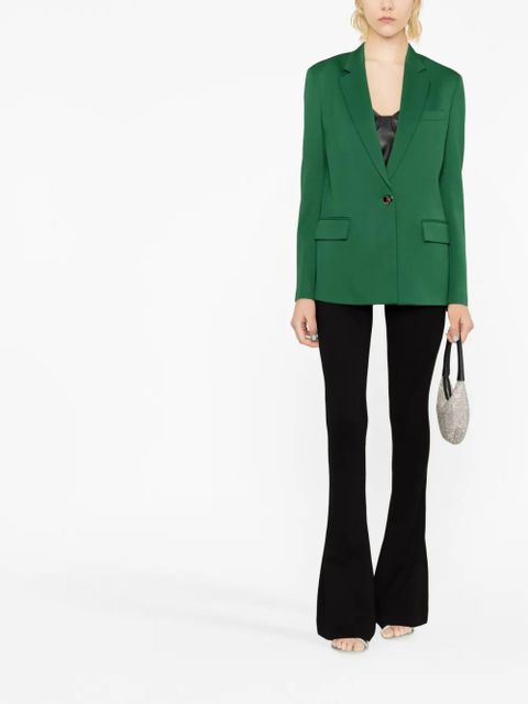 The Attico single-breasted blazer - Green - zdjęcie produktu nr 2