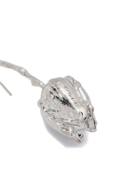 Marni tulip drop earrings - Silver