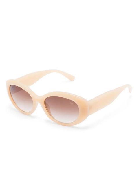 Lauren Ralph Lauren oval-frame sunglasses - Neutrals - zdjęcie produktu nr 2