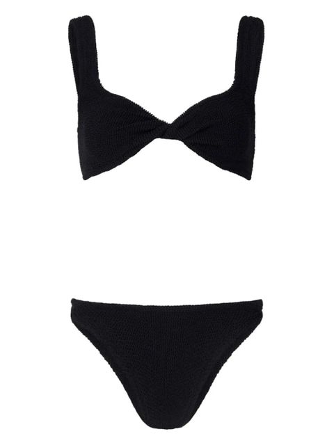 Hunza G Juno crinkled bikini - Black - zdjęcie produktu nr 1