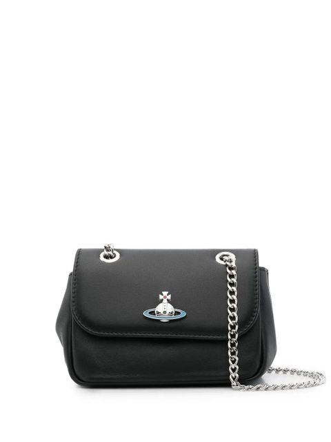 Vivienne Westwood logo shoulder bag - Black - zdjęcie produktu nr 1